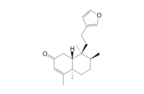 15,16-EPOXY-3,13(16)-ClERODATRIENE-2-ONE