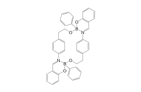 2,2'-Di(phenyl)bis[3-aza-2-bora-1-oxabicyclo[4.4.0]decano][5.5]paracyclophane