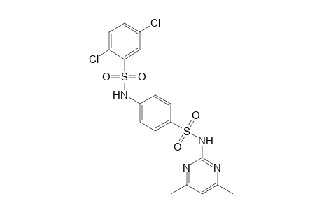 2,5-dichloro-N'-(4,6-dimethyl-2-pyrimidinyl)-N,4'-bi[benzenesulfonamide]