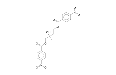 3-Hydroxy-3-methyl-4-[(4-nitrobenzoyl)oxy]butyl 4-nitrobenzoate