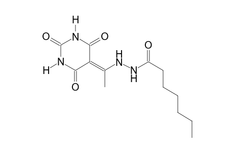 N'-[1-(2,4,6-trioxotetrahydro-5(2H)-pyrimidinylidene)ethyl]heptanohydrazide