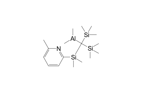 {[DIMETHYL-(6-METHYLPYRID-2-YL)-SILYL]-BIS-(TRIMETHYLSILYL)-METHYL}-DIMETHYLALUMINIUM