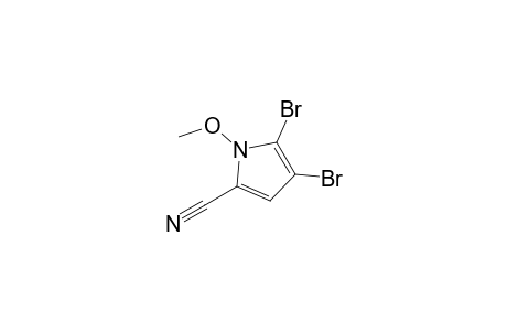 4,5-Dibromo-1-methoxypyrrole-2-carbonitrile