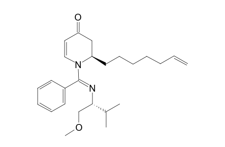 (2R)-2-HEPT-6-ENYL-1-[(E)-[[(1S)-1-(METHOXYMETHYL)-2-METHYLPROPYL]-IMINO]-(PHENYL)-METHYL]-2,3-DIHYDROPYRIDIN-4(1H)-ONE