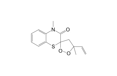 4,5'-Dimethyl-5'-vinyl-2H-1,4-benzothiazin-3(4H)-one-2-spiro-3'-1',2'-dioxolane