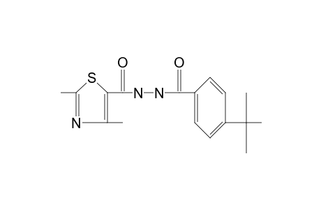 1-(p-tert-butylbenzoyl)-2-[(2,4-dimethyl-5-thiazolyl)carbonyl]hydrazine