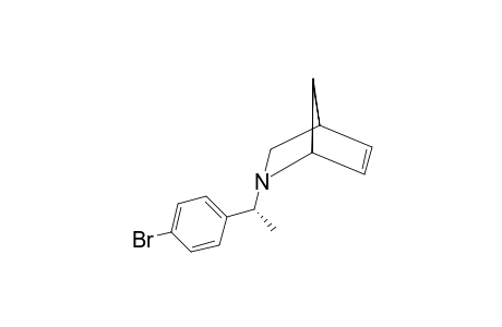 (-)-(1R,1'S)-2-[1'-(4''-BROMOPHENYL)-ETHYL]-2-AZABICYCLO-[2.2.1]-HEPT-5-ENE