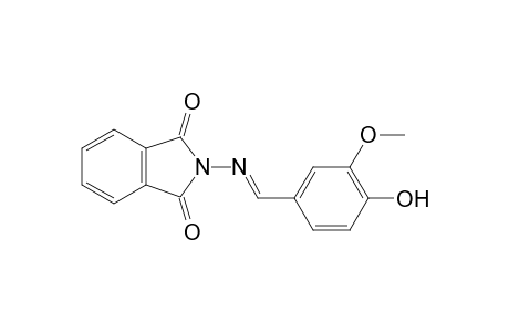 N-[(4-hydroxy-3-methoxybenzylidene)amino]phthalimide