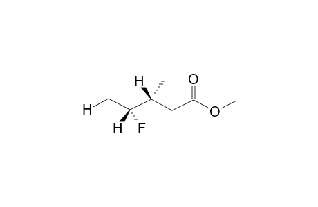 (THREO)-METHYL 3-METHYL-4-FLUOROPENTANOATE