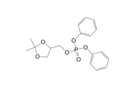 2,2-Dimethyl-[1,3]dioxolan-4-ylmethyl Diphenyl Phosphate