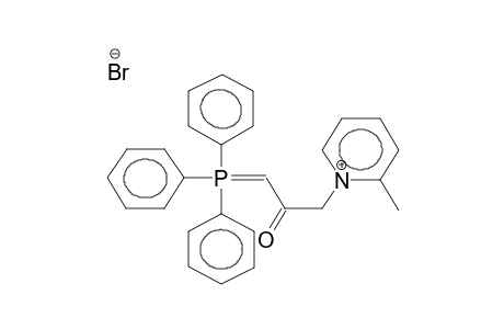 TRIPHENYLPHOSPHONIUM(2-METHYLPYRIDINIOACETYLMETHYLIDE)BROMIDE