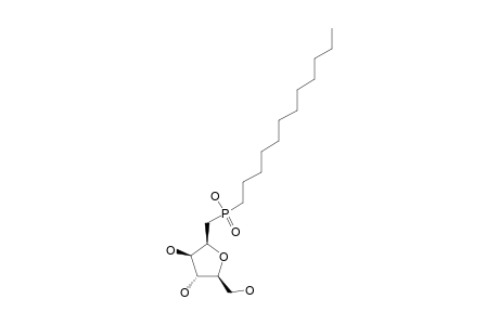 1-(DODECYL)-2,5-ANHYDROGLUCITYL-PHOSPHINIC-ACID