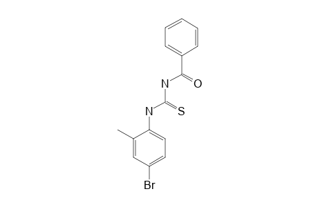 1-benzoyl-3-(4-bromo-o-tolyl)-2-thiourea