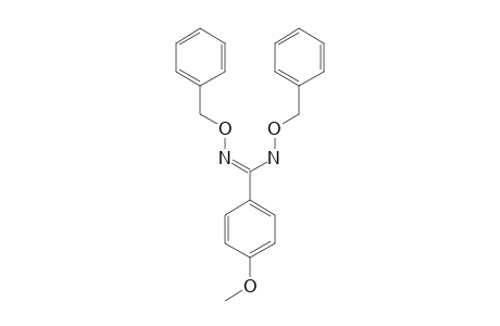 PARA-METHOXY-O,O'-DIBENZYL-N,N'-DIHYDROXY-BENZAMIDINE