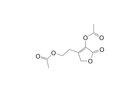 3-Acetoxy-4-(2-acetoxyethyl)-2(5H)-furanone