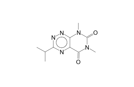 Pyrimido[5,4-E]-1,2,4-triazine-5,7(6H,8H)-dione, 6,8-dimethyl-3-(1-meth