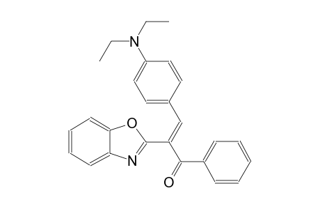 (2E)-2-(1,3-benzoxazol-2-yl)-3-[4-(diethylamino)phenyl]-1-phenyl-2-propen-1-one