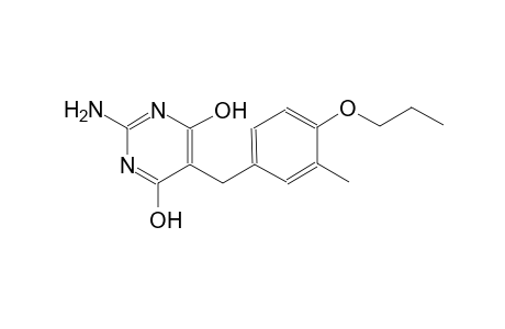 2-amino-5-(3-methyl-4-propoxybenzyl)-4,6-pyrimidinediol