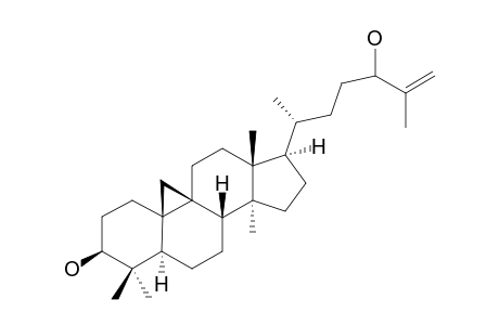 Cycloart-25-ene-3.beta.,24-diol