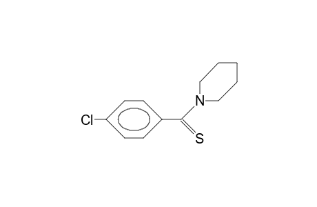 N-(4-CHLORTHIOBENZOYL)-PIPERIDIN