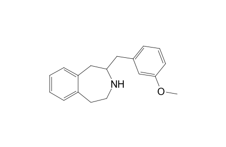 2,3,4,5-Tetrahydro-2-(3'-methoxybenzyl)-1H-3-benzazepine