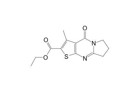 Ethyl 3-methyl-4-oxo-4,6,7,8-tetrahydropyrrolo[1,2-a]thieno[2,3-d]pyrimidine-2-carboxylate