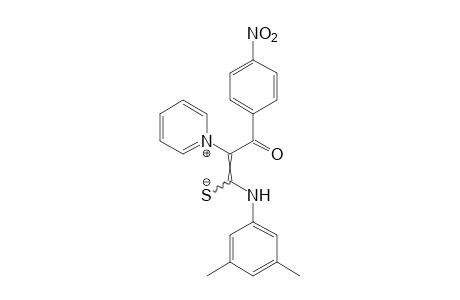 1-{a-[mercapto(3,5-xylididno)methylene]-p-nitrophenacyl}pyridinium hydroxide, inner salt