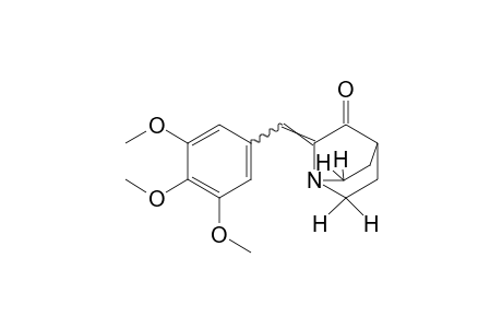 2-(3,4,5-trimethoxybenzylidene)-3-quinuclidinone