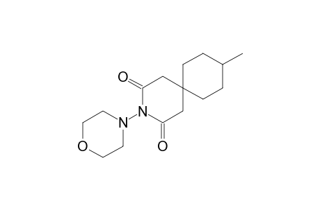 4-methyl-N-morpholino-1,1-cyclohexanediacetimide