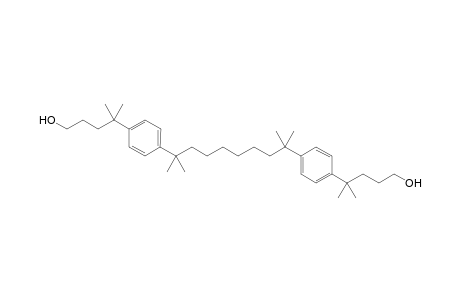 4,4'-[2,9-DIMETHYLDECANE-2,9-DIYLDI-(PARA-PHENYLENE)]-4,4'-DIMETHYLDIPENTAN-1-OL