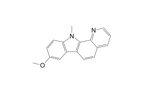 8-Methoxy-11-methyl-pyrido[2,3-a]carbazole