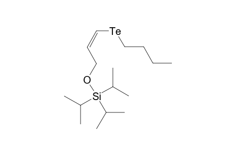 (Z)-3[-(BUTYLTELLANYL)-ALLYL]-TRIISOPROPYL-SILANE