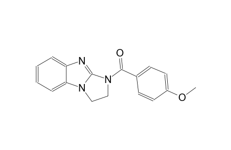 1H-imidazo[1,2-a]benzimidazole, 2,3-dihydro-1-(4-methoxybenzoyl)-