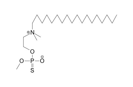 O-METHYL-O-[BETA-(N-OCTADECYL-N,N-DIMETHYLAMMONIO)ETHYL]THIOPHOSPHATEBETAINE