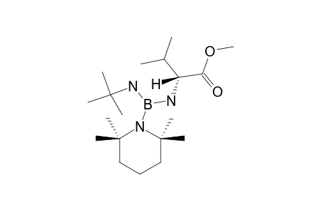 N-[(TERT.-BUTYLAMINO)-(2,2,6,6-TETRAMETHYLPIPERIDINO)-BORYL]-L-VALIN-METHYLESTER