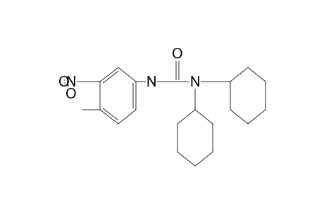 1,1-dicyclohexyl-3-(3-nitro-p-tolyl)urea