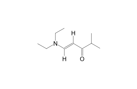 E-1-(DIETHYLAMINO)-4-METHYLPENT-1-EN-3-ONE