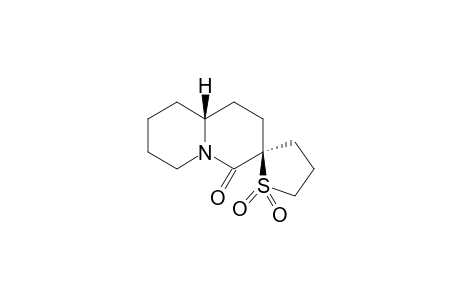 octahydrospiro[2H-quinolizine-3(4H),2'(3'H)-thiophen]-4-one, 1',1'-dioxide(isomer A)