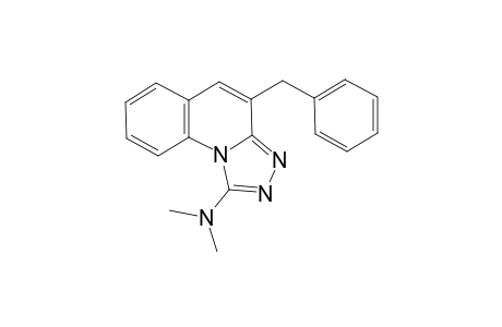 (4-benzyl-[1,2,4]triazolo[4,3-a]quinolin-1-yl)-dimethyl-amine