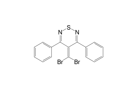 Dibromo(3,5-diphenyl-4H-1,2,6-thiadiazin-4-ylidene)methane