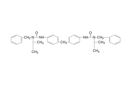 1,1'-(methylenedi-p-phenylene)bis[3-benzyl-3-isopropylurea]