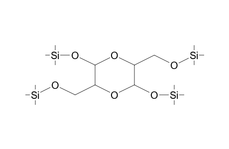 1,4-Dioxane, 2,5-dihydroxy-3,6-bis(hydroxymethyl)tetrakis-O-(trimethylsilyl)-