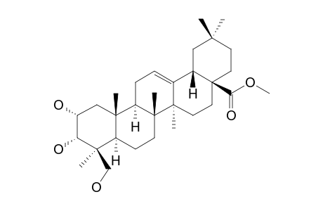 2-ALPHA,3-ALPHA,24-TRIHYDROXY-OLEAN-12-EN-28-OIC-ACID-METHYLESTER