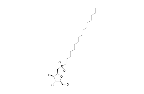 1-(HEXADECYL)-2,5-ANHYDROGLUCITYL-PHOSPHINIC-ACID