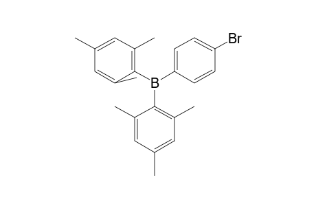 (4-bromophenyl)-bis(2,4,6-trimethylphenyl)borane