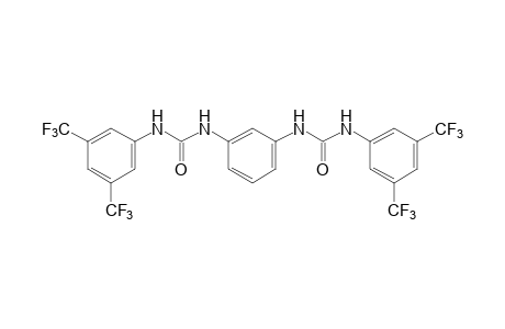 1,1'-m-PHENYLENEBIS[3-(alpha,alpha,alpha,alpha',alpha',alpha'-HEXAFLUORO-3,5-XYLYL)UREA]