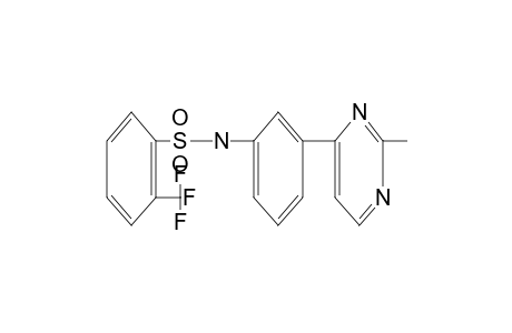 3'-(2-METHYL-4-PYRIMIDINYL)-alpha,alpha,alpha-TRIFLUORO-o-TOLUENESULFONANILIDE