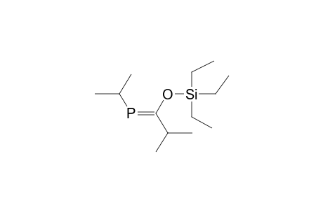 E-1,2-DIISOPROPYL-2-TRIETHYLSILOXY-1-PHOSPHAETHENE