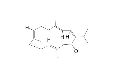 (1E,3E,7E,11E)-(14R)-CEMBRA-1,3,7,11-TETRAEN-14-OL