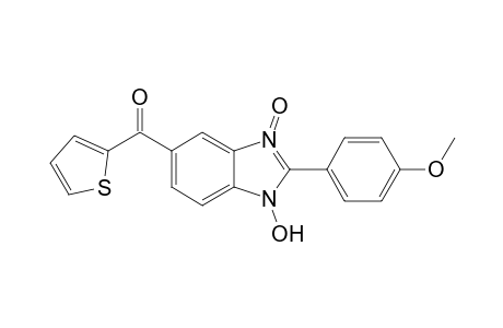 [1-hydroxy-2-(4-methoxyphenyl)-3-oxido-5-benzimidazol-3-iumyl]-thiophen-2-ylmethanone